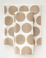 Dot Napkins in Cocoa - Set of 2