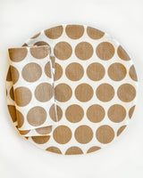Dot Placemat in Cocoa