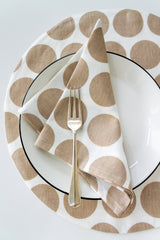 Dot Placemat in Cocoa
