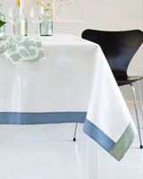 Multi-Color Border Tablecloth