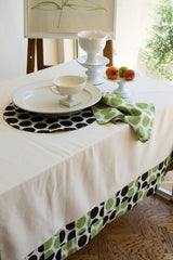 Dot Border Tablecloth