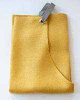 Crossback Linen Apron - Honey