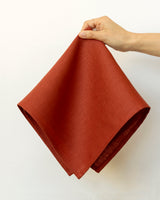 Linen Napkins in Cinnamon - Set of 4