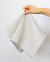Linen Napkins in Oatmeal - Set of 4