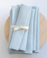 Linen Napkins in Sky - Set of 4