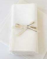 Linen Napkins in Oyster - Set of 4