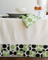 Dot Border Tablecloth