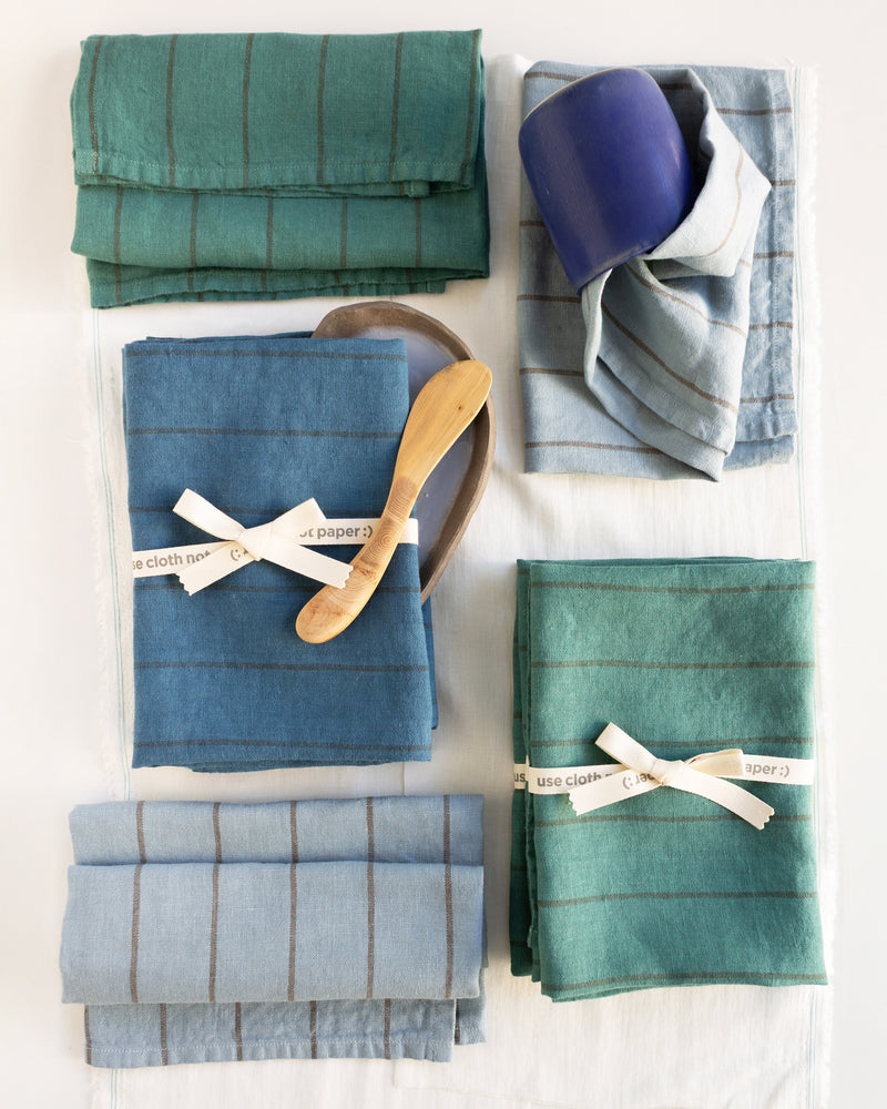 Cook's Linen Towels - Blue Set