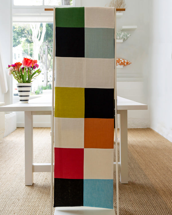 Colorblock Table Runner