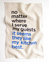No Matter Tea Towel