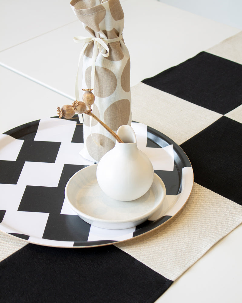 Colorblock Table Runner