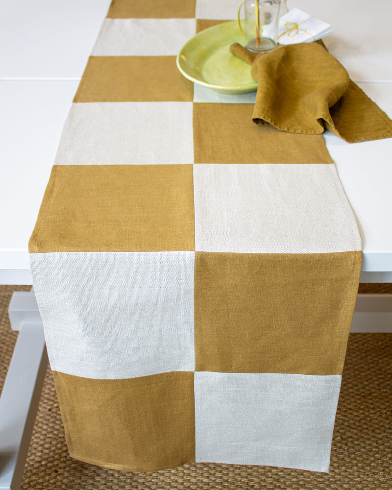 Colorblock Table Runner