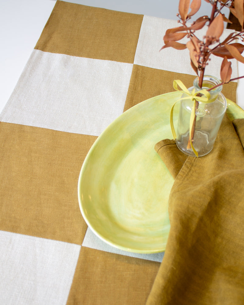 Colorblock Table Runner