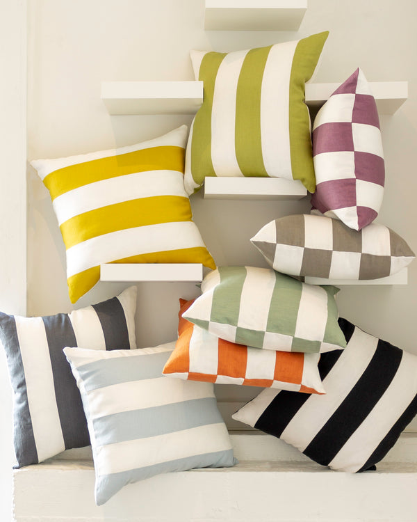 Archestrype Linen Pillows