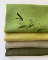 Linen Napkins in Moss - Set of 4