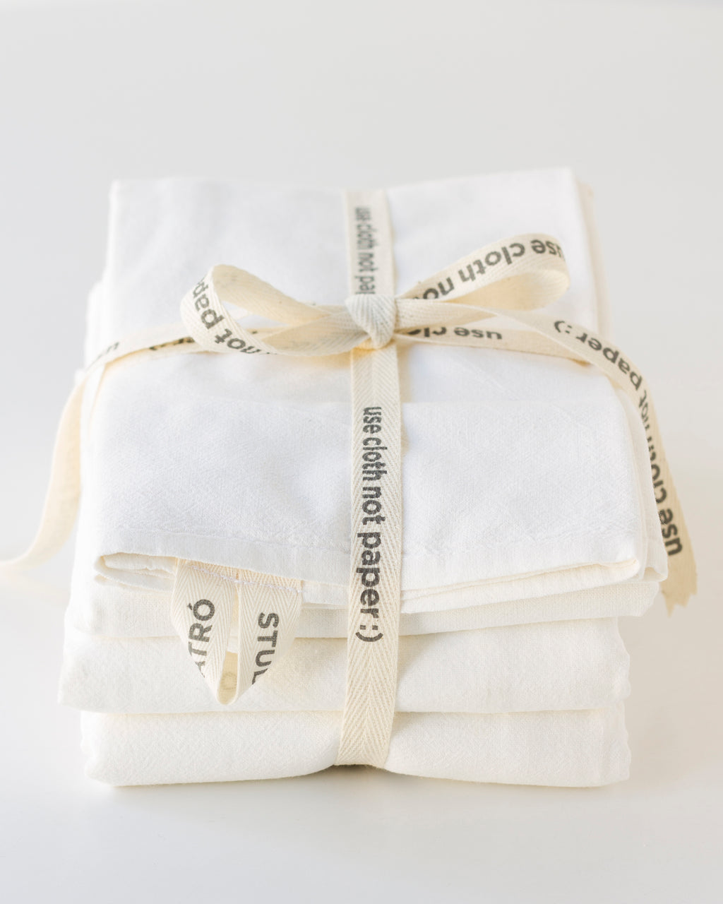 Sur La Table Flour Sack Towels, Set of 3, White