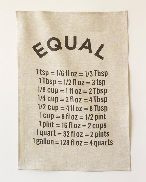 EQUAL Tea Towel