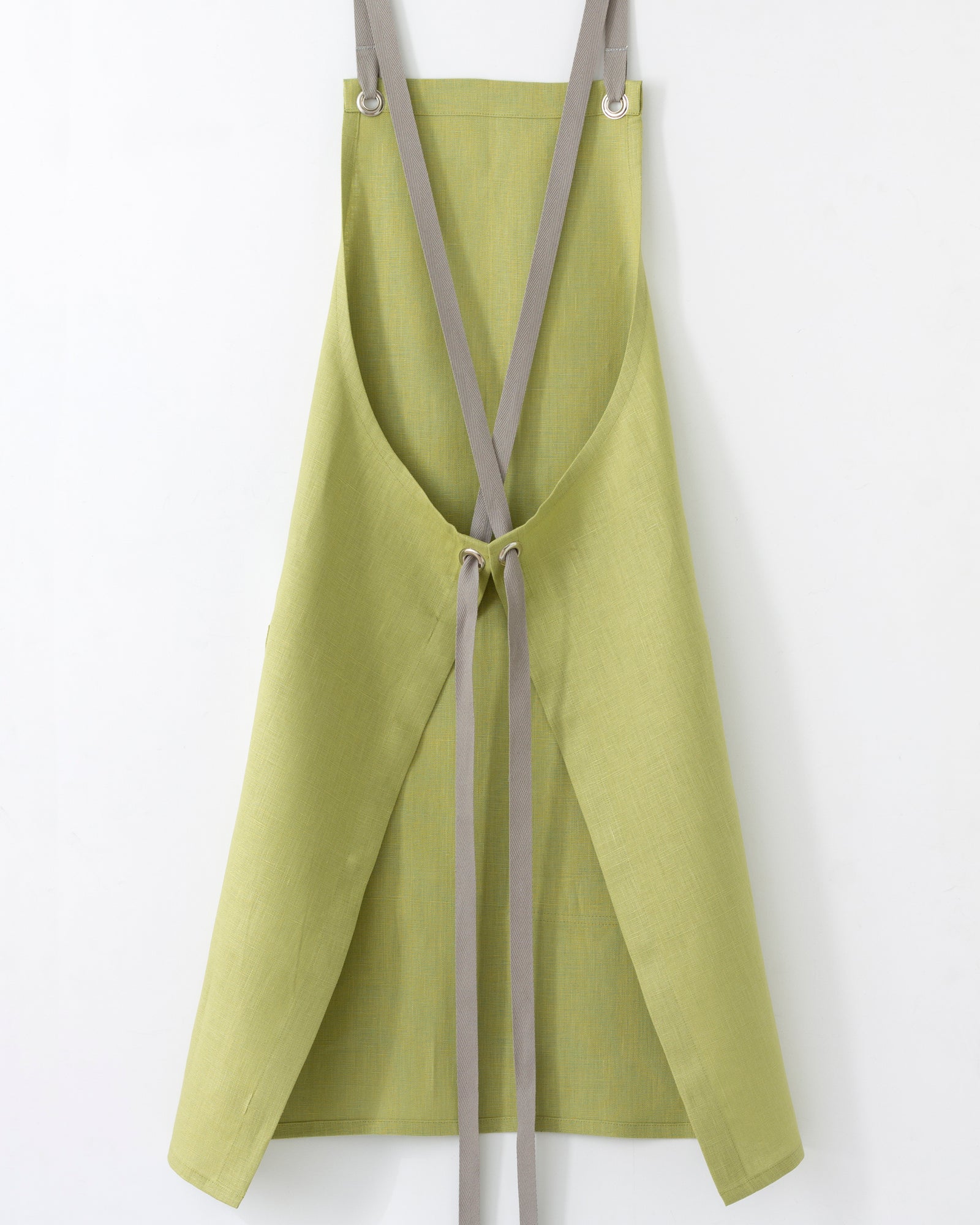 Linen Apron in Fern Green - Made in San Francisco – Studiopatro